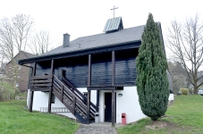 Die Lioba-Kapelle: Aussenansicht von Süden Die Lioba-Kapelle: Aussenansicht von Süden