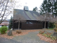 Die Lioba-Kapelle: Aussenansicht von Nord-Osten Die Lioba-Kapelle: Aussenansicht von Nord-Osten