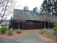 Die Lioba-Kapelle: Aussenansicht von Nord-Osten