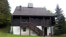 Die Lioba-Kapelle: Aussenansicht von Süden Die Lioba-Kapelle: Aussenansicht von Süden