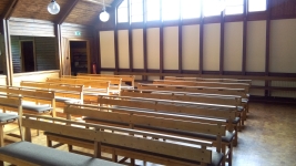 Die Lioba-Kapelle: Innenansicht Die Lioba-Kapelle: Innenansicht