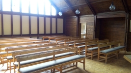 Die Lioba-Kapelle: Innenansicht Die Lioba-Kapelle: Innenansicht
