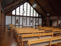 Die Lioba-Kapelle: Innenansicht Die Lioba-Kapelle: Innenansicht